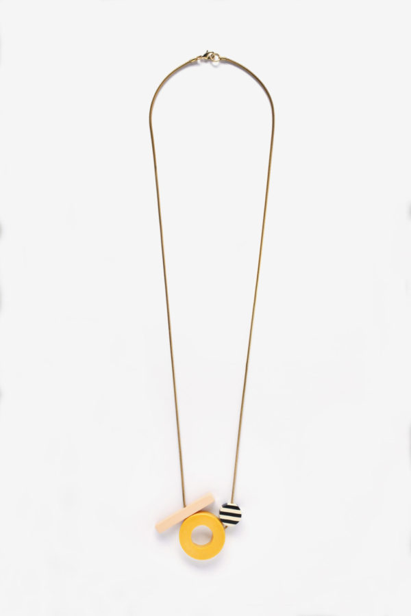 COLLAR LARGO MINIMALISTA "HIRUNAKA" - Imagen 6