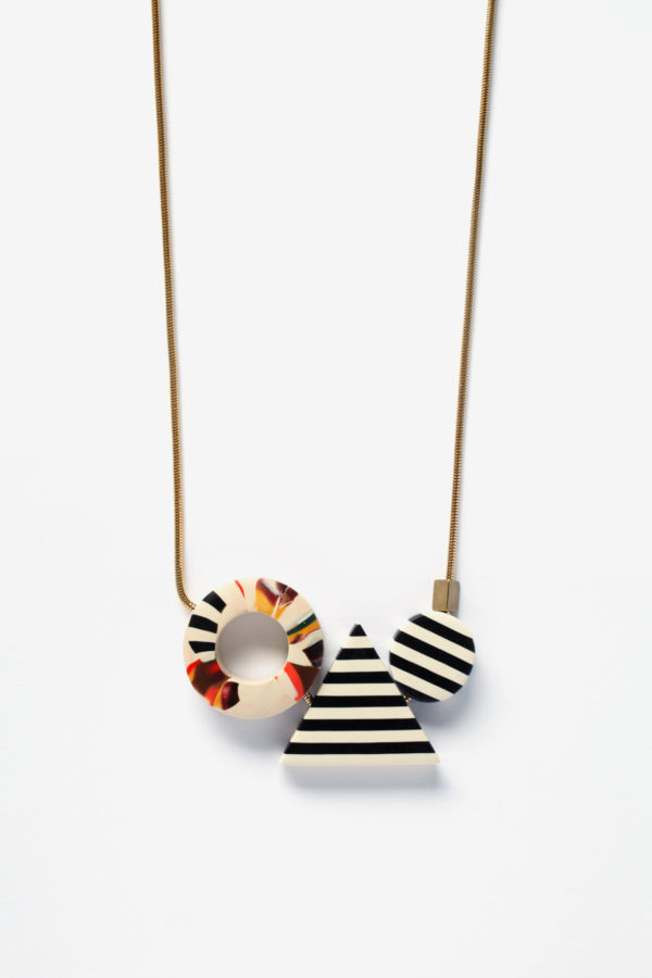COLLAR LARGO "LAUNAKA Mix Red" - Imagen 3