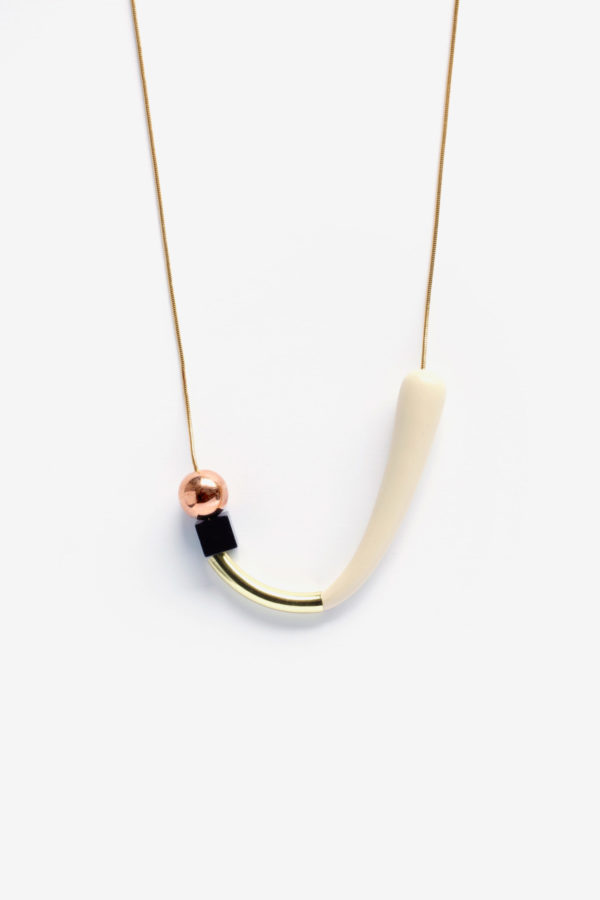 COLLAR BLANCO ROTO "BIHAR" - Imagen 3