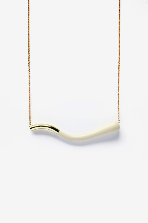 COLLAR BLANCO ROTO "GAUR" - Imagen 4