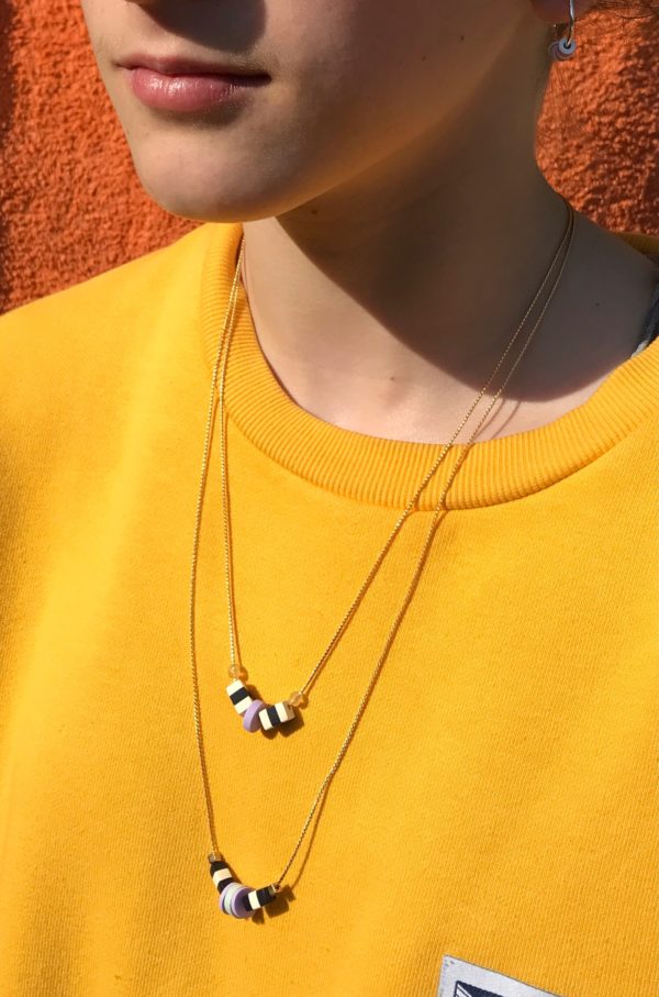 COLLAR DE CUENTAS "DU" - Imagen 2