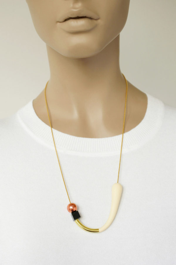 COLLAR BLANCO ROTO "BIHAR" - Imagen 6