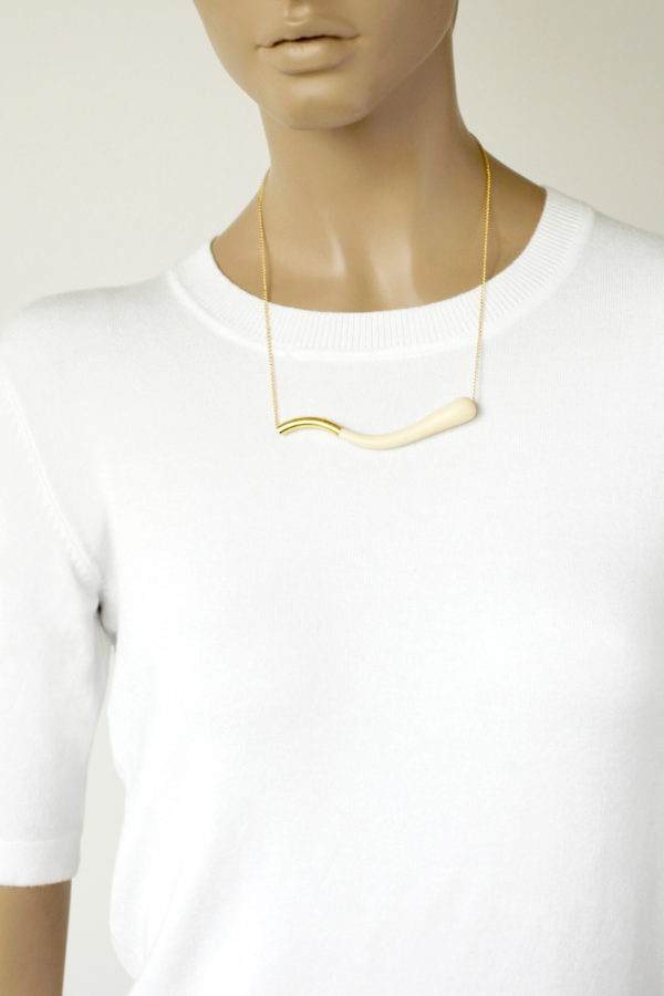 COLLAR BLANCO ROTO "GAUR" - Imagen 5