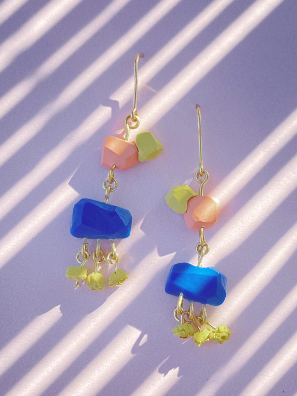 PENDIENTES COLORES "UDA #1" - Imagen 2