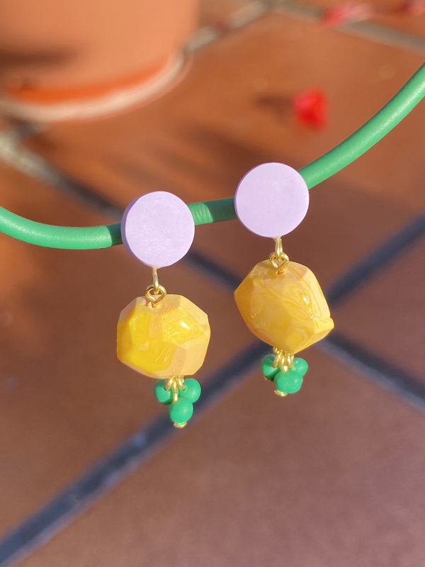 PENDIENTES COLORES "UDA #2" - Imagen 3